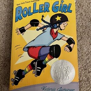 Roller Girl Book with Colorful Cover Graphic Novel